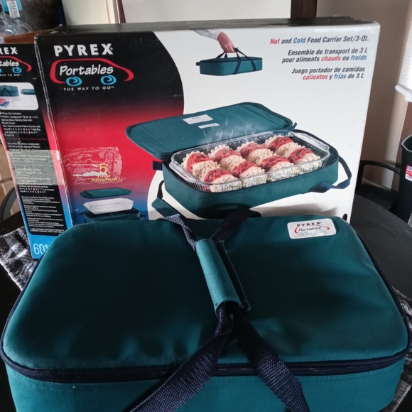 Hot and cold dish tranport serving dish - Picture 2 of 2